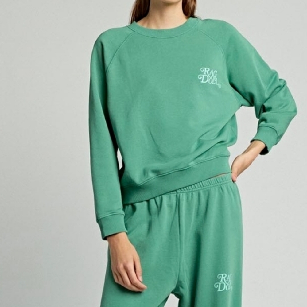 Ragdoll LA Members Club Sweatshirt - Pine Green